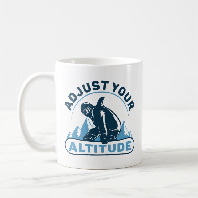 Taza De Café Ajusta tu altitud (Izquierda)