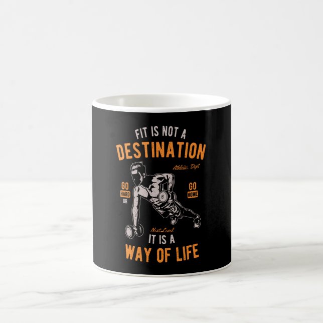 Taza De Café Ajustar no es un diseño (Centro)