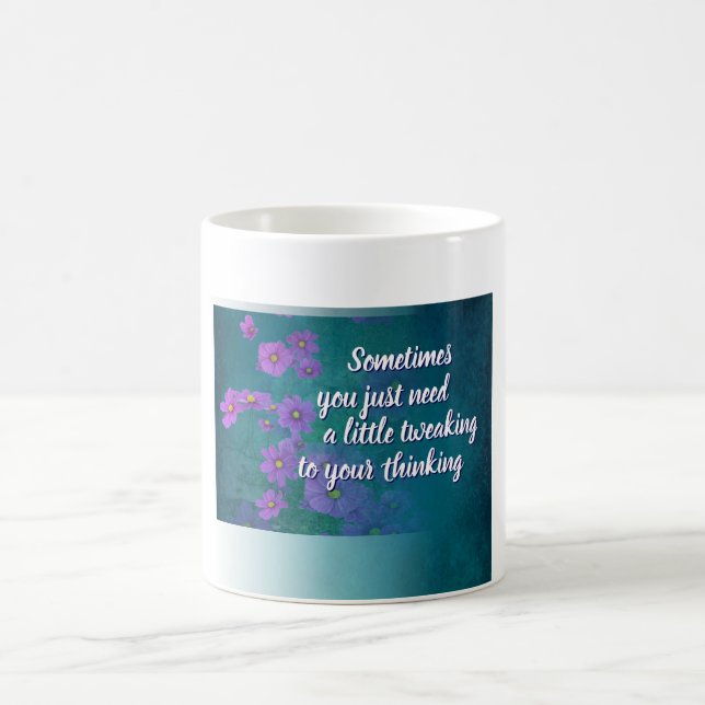 Taza De Café ajustar tu pensamiento 25 (Centro)