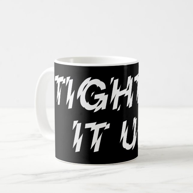 TAZA DE CAFÉ ¡AJUSTE! (Anverso izquierdo)