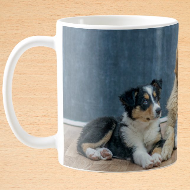 Taza De Café Ajuste de foto de perro personalizado (Subido por el creador)