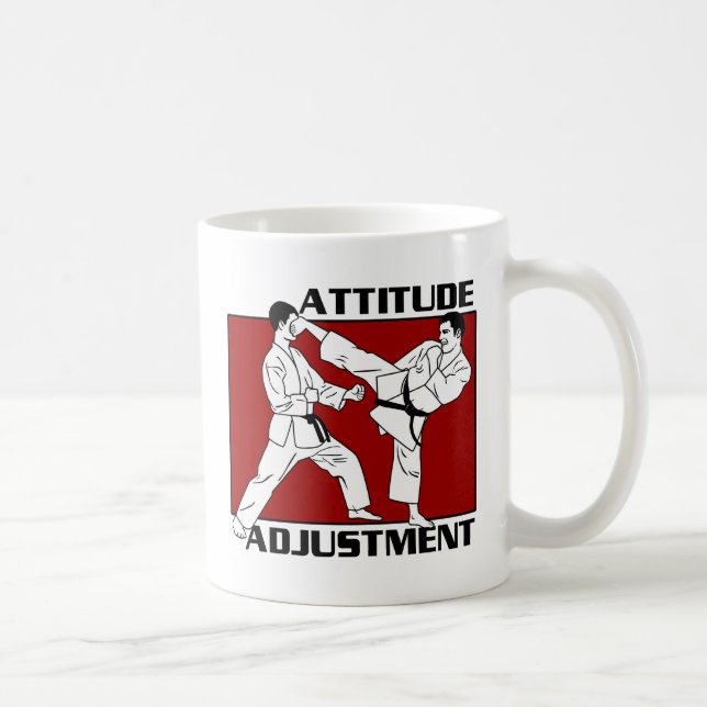 Taza De Café Ajuste de la actitud (Derecha)