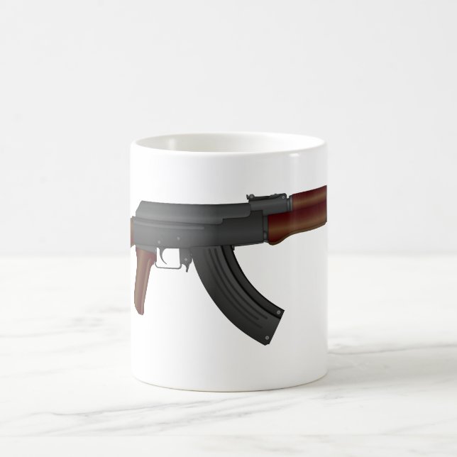 TAZA DE CAFÉ AK47 (Centro)
