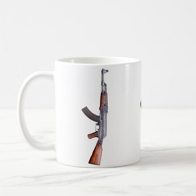 TAZA DE CAFÉ AK-47 (Izquierda)