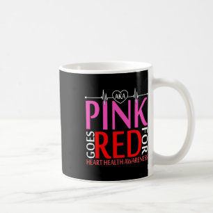 Taza De Café Aka Pink se vuelve rojo para concientizar sobre la