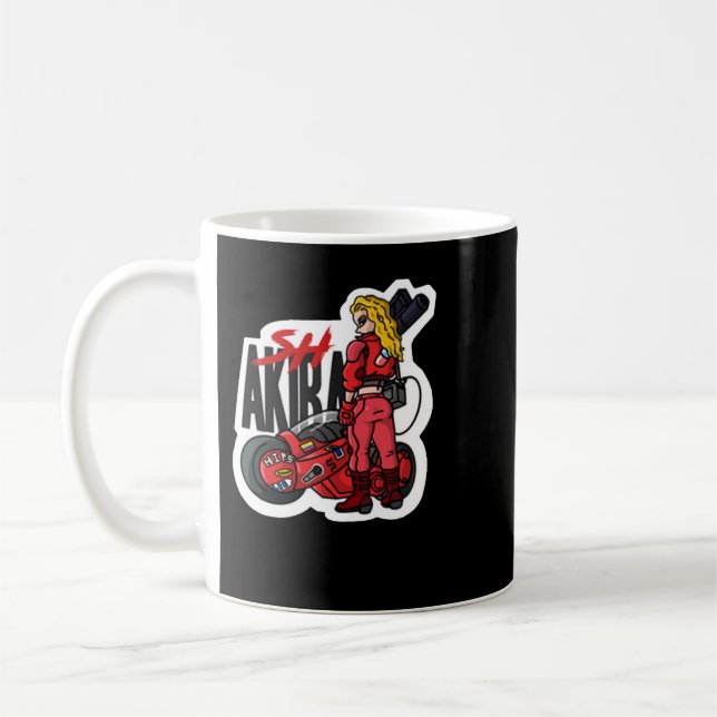 Taza De Café Akira Fan Art & amp; Merch Essential T- (Izquierda)