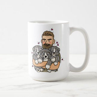 Taza De Café Akita Inu Japonés Atigrado