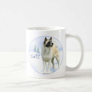 Taza De Café Akita Noel