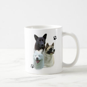 Taza De Café Akita Trio