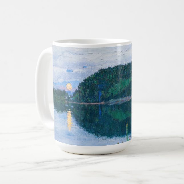Taza De Café Akseli Gallen-Kallela - Noche de primavera (Anverso izquierdo)