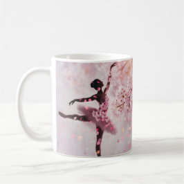 Taza De Café akura Bailarina Flor de Cerezo | Flora Elegante