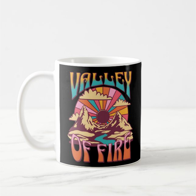 Taza De Café Al Aire Libre Del Valle De Fire Nevada (Izquierda)
