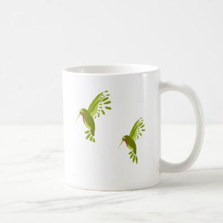 Taza De Café Al jardín con los colibríes