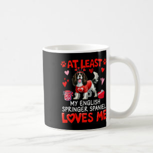 Taza De Café Al menos English Springer Spaniel me ama valent