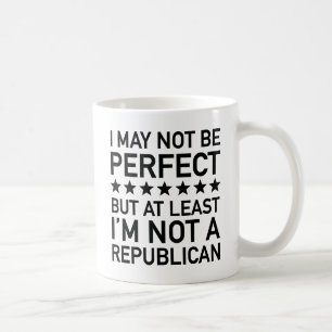 Taza De Café Al menos no soy republicano