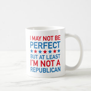 Taza De Café Al menos no soy republicano