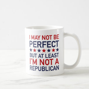 Taza De Café Al menos no soy republicano