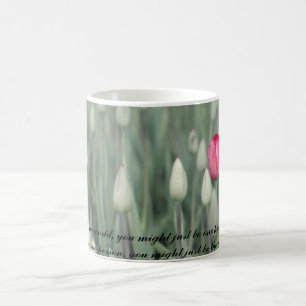 Taza De Café Al mundo usted puede ser que apenas sea una