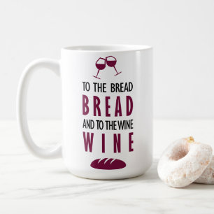Taza De Café Al pan, pan, y al vino, vino