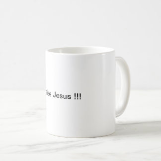 Taza De Café ¡¡¡Alabado sea Jesús!!!  Diseño clásico