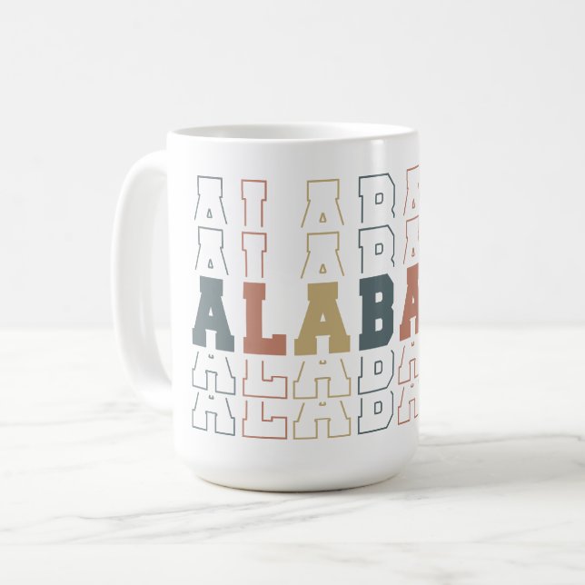 Taza De Café Alabama (Anverso izquierdo)