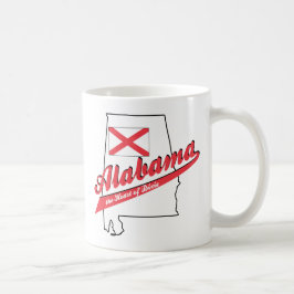 Taza De Café Alabama - El corazón de Dixie
