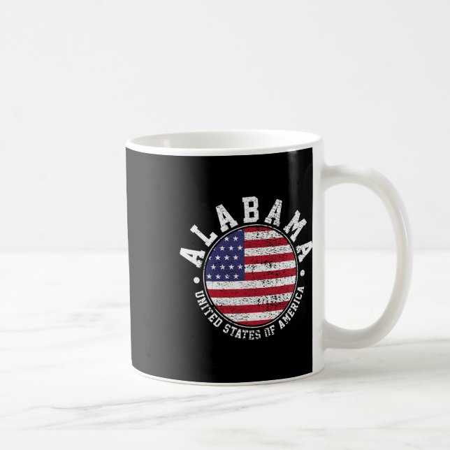 Taza De Café Alabama Vintage (Derecha)
