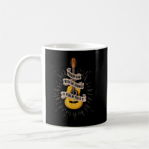 Taza De Café Alábenlo con las cuerdas Jesús Guitarra Acústica