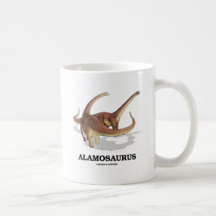 Taza De Café Alamosaurus (diversión del dinosaurio)