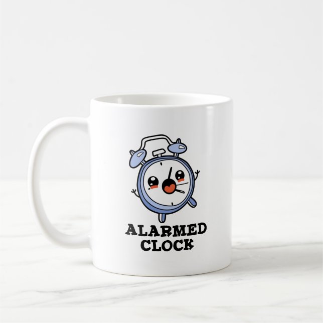 Taza De Café Alarma Reloj Funny Alarma Reloj De Reloj (Izquierda)