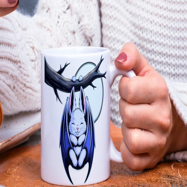Taza De Café Alarmante conejito de barba (Subido por el creador)