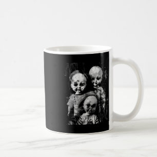 Taza De Café Alarmante muñeca espeluznante Horror Toy Halloween