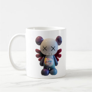 Taza De Café alas ángeles kaws