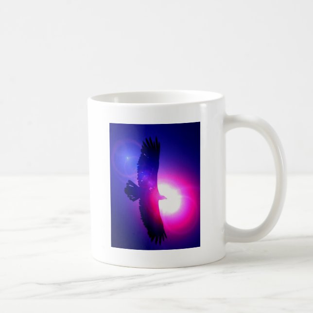 Taza De Café Alas de águila - Águila en vuelo (Derecha)