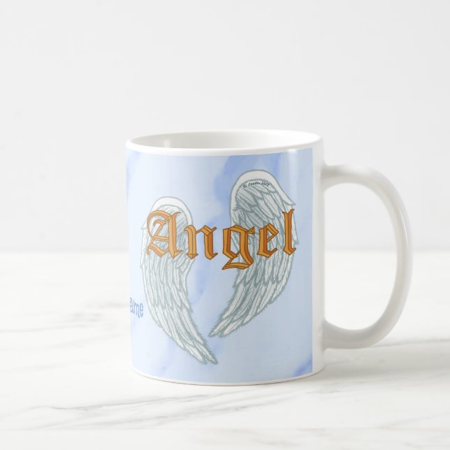 Taza De Café Alas de Ángel (Derecha)