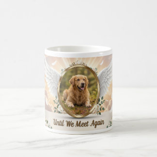 Taza De Café Alas de Ángel Personalizadas Retrato Memorial de M