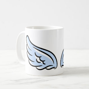 Taza De Café Alas de Cute Little Angel