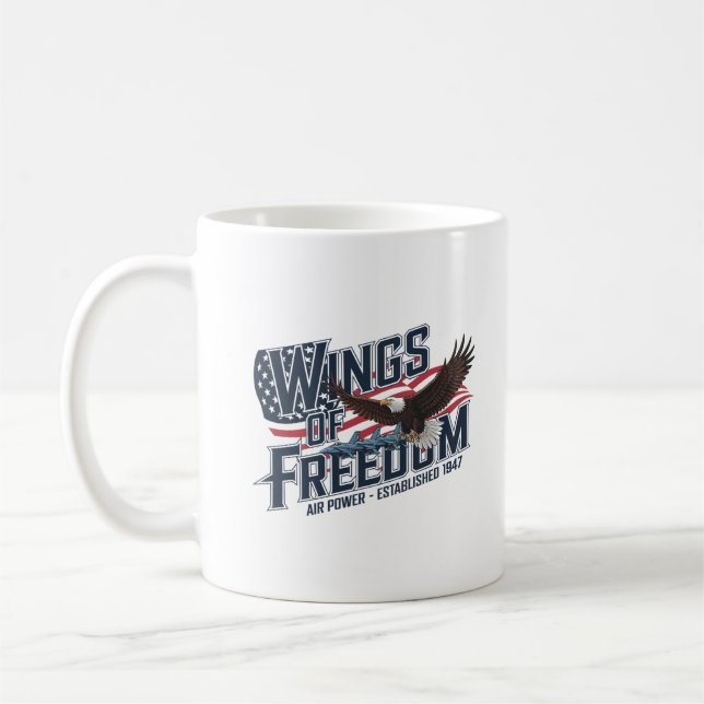 Taza De Café Alas de la libertad (Izquierda)