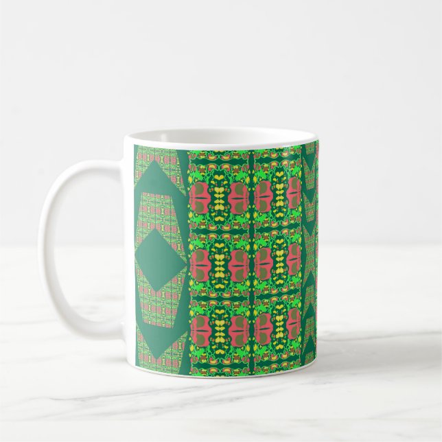 Taza De Café Alas Florales Surtidas (Izquierda)