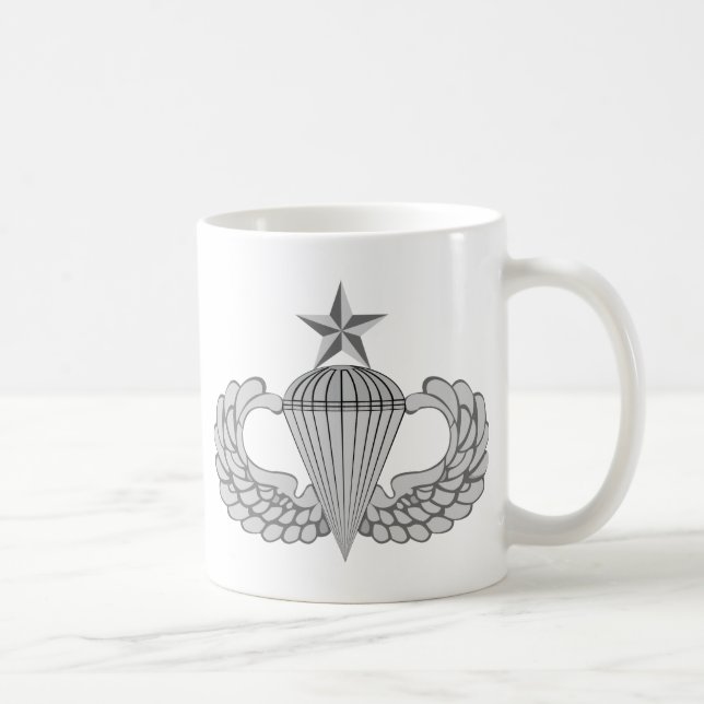 Taza De Café Alas mayores del salto del ejército (Derecha)