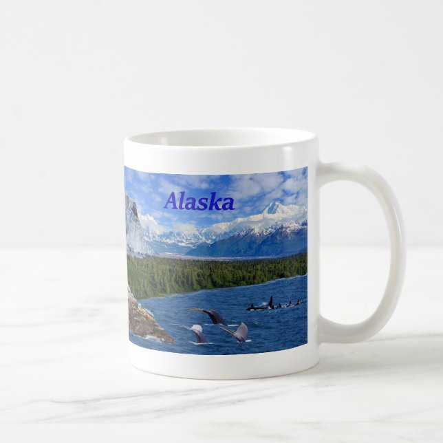 Taza De Café Alaska Coffee Mug (Derecha)