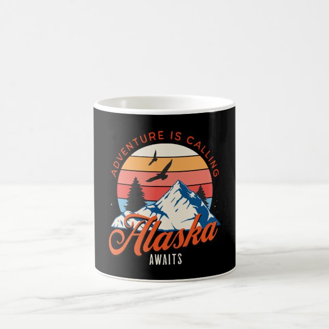 Taza De Café ¡Alaska espera! (Centro)