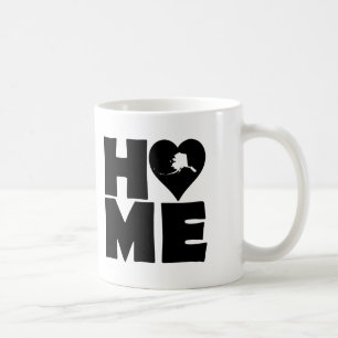 Taza De Café Alaska Home Heart State Mug o Travel Mug