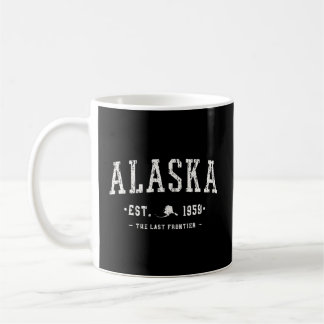 Taza De Café Alaska La Última Frontera Alaska Est 1959