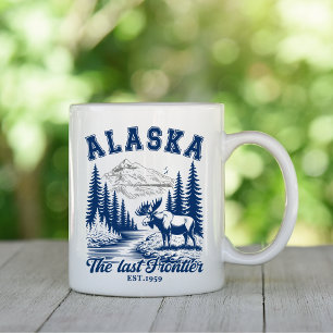 Taza De Café Alaska Nature Escape with Moose