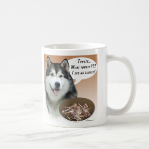 Taza De Café Alaskan Malamute Turquía