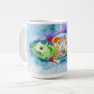 Taza De Café Alaskan Salmon Coffee Mug