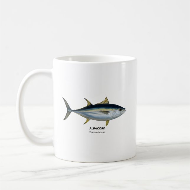 Taza De Café Albacore - California Marine Life (Izquierda)