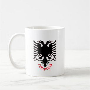 Taza De Café Albania Águila Doble Cabeza