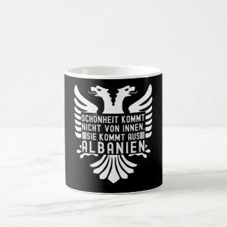 Taza De Café Albania Bandera Doble Águila Albanesa